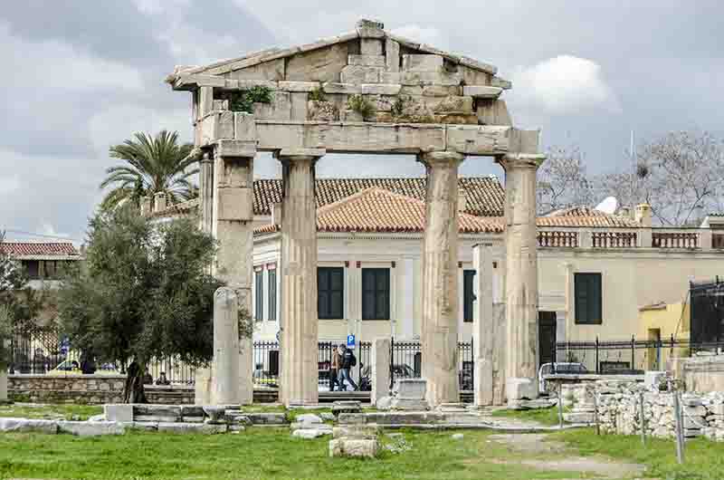 62 - Grecia - Atenas - Agora Romana - Puerta de Atenea Arquegetis